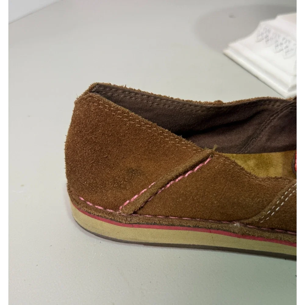 Ariat Shoes Sz 8 B Cruiser Palm Serape Shoes Loafers Suede Slip Ons Rainbow